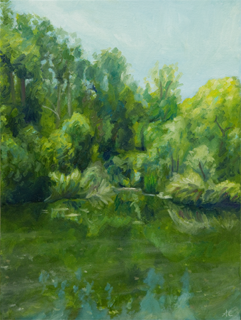 Barton Springs II by artist Alyssa Creagh